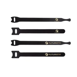 CHINEE Custom Logo Hook Loop Tape Reusable Hook and Loop Cable Tie Band