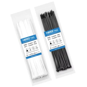 CHINEE Custom Size Color Nylon Cable Ties Strong Self Locking Zip Ties for Cables Simple Design DIY