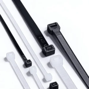 CHINEE Customizable Size Color Self Locking Nylon Zip Ties Cable Ties 4.8mm Width Customizable Length Identification Tags for