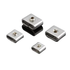 CHINEE Customized Security Cable Ties with Fixed Pipe Insulation Stainless Steel Banding Strapping Buckle