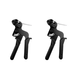 CHINEE DEYI Stainless Steel Self Locking Zip Ties Cutter & Installation Tool with 200mm Length 1.5mm Width Dual Hand Operation