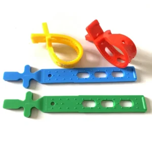 CHINEE Durable Elastic Silicone Rubber Buckle Tie Strap For Laundry Washing Machine Bag Sealing Closure ZY009 Zhuoyue OEM