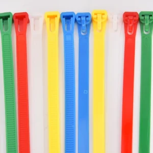 CHINEE Eco-Friendly Nylon Cable Wrap Ties Durable Anti-Aging Reusable Cable Ties Small Size Releasable Cable Ties