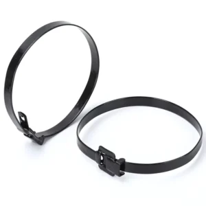 CHINEE Epoxy Coated Stainless Steel Cable Ties 6.4*150mm Releasable Type 316 304 201