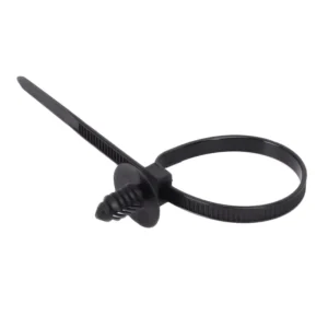 CHINEE FSCAT Fir Tree Cable Ties Push Mount Self Locking Car Cable Ties Manufacturer Fit Hole 6.5×7.0mm Panel 0.75×3.0mm Cable Ties