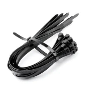 CHINEE Factory 17.7 inch Self Locking Zip Ties 7.6x450mm Heavy Duty Nylon Cable Ties 120lbs Tensile Strength Black White Plastic Tie