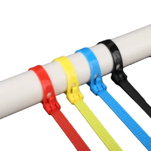 CHINEE Factory 8x150mm(7.2) 100pcs bag Releasable Plastic Cable Ties Nylon Flexible Cable Wire Zip Ties