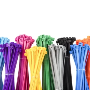 CHINEE Factory Direct 100pcs Bulk Pack Heavy Duty Nylon 66 Cable Ties 8inch 50LBS Self-Locking Zip Ties 350mm Length Plastic Material