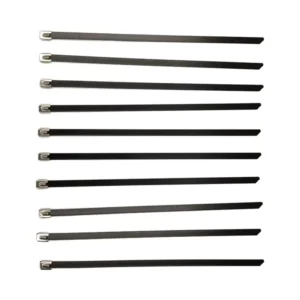 CHINEE Factory Direct 201/304/316 Self-Locking Eco-Friendly PVC Coated Stainless Steel Cable Ties