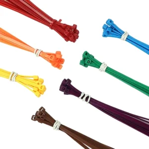CHINEE Factory Price Custom TianBai Nylon 66 Plastic Self-Locking Cable Zip Ties Heavy Duty Wire Bundling Cable Management Free Sample