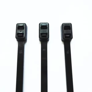 CHINEE Factory Sale Eco-friendly Flame-Retarded Nylon 66 Double Head Cable Ties Self-Locking Zip Tie Straps ROHS Certified Releasable