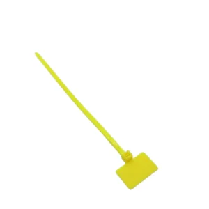 CHINEE Flat Tag Cable Ties Nylon 66 Plastic Zip Ties Wire Tie Wrap