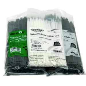 CHINEE For TST 120M 2.5x120mm 4.7 Inch Black Industrial Use Cable Ties Self locking Nylon 66 CE RoHS Certified UV Resistant High