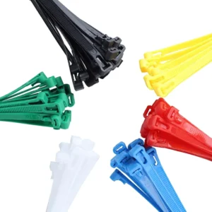 CHINEE Free Sample Eco-Friendly 4.8*300mm Self Locking Nylon PA66 Black Cable Zip Ties