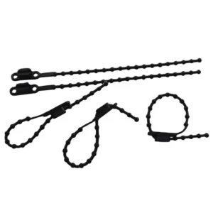 CHINEE GGLDF High Quality Knot Ball Reusable Zip Ties 100mm 120mm 150mm Nylon 66 Beaded Cable Ties Releasable