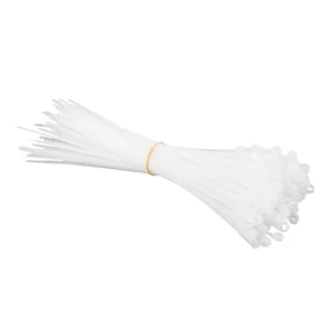 CHINEE HAITAI Self Locking Nylon Cable Ties 2.5mm X 150mm (6″) 100 Pieces 20~+85 for Industrial & Electrical Use