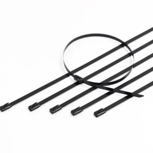CHINEE HNVantar Heavy Duty Stainless Steel 304 4.6x100mm Self Locking Cable Ties for Electrical Applications