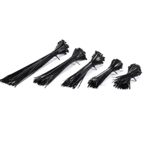 CHINEE Heat Resistant Long Locking Cable Zip Ties 300Mm Rapstrap Low Profile Cable Tie Light Elastic