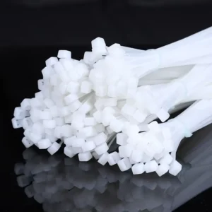 CHINEE Heat Resisting Eco-Friendly Nylon 66 Self-Locking Cable Tie 7.6x300mm CE ROHS Certified Industrial Use