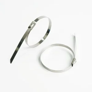 CHINEE Heavy Duty 100PCS SS304 316 201 Ball Lock Self Locking Metal Zip Tie Stainless Steel Tie