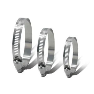 CHINEE Heavy Duty 304 Stainless Steel Self Locking Cable Zip Ties Quick Connect Hose Clamps 3.6mm Wide 12mm Tubes OEM Metric