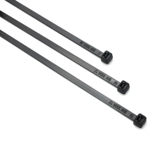 CHINEE Heavy Duty Black Nylon Cable Ties 3.6*100mm PA66 Series Self Locking UL94V 2 Fireproofing 40~85 GINO Brand ROHS REACH Certified