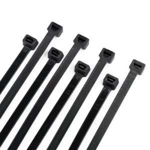 CHINEE Heavy Duty Cable Ties Nylon Zip Ties 6 Inch Zip Ties 100 Per Pack 4.8*150mm Plastic Ties 50lbs