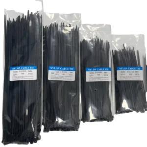 CHINEE Heavy Duty Durable Using Various 13*500 13*520 13*540mm Black White Multi Color Zip Self Locking Nylon Cable Ties