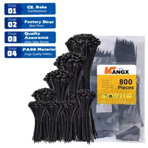 CHINEE Heavy Duty High Quality Strong Plastic Nylon Cable Tie Zip Tie Cable Straps