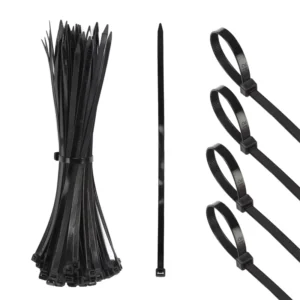 CHINEE Heavy Duty Nylon Cable Ties, Adjustable Zip Ties for Industrial & Home Use