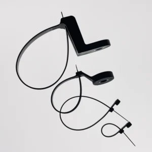 CHINEE Heavy Duty Self Locking Nylon PA66 Fixing Screw Mount Cable Zip Ties 110mm 150mm 200mm 300mm 380mm with M3 M4 M5 M6 M8 Holes