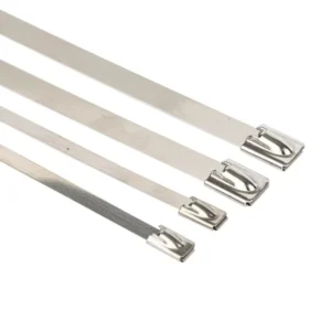 CHINEE High Quality 304/316 Ball Lock Stainless Steel Cable Tie Zip Ties Metal Cable Ties Manufacturer 7.9*500