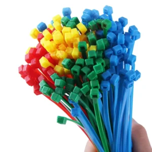 CHINEE High Quality CE ROHS REACH Self Locking Colored Nylon Cable Ties 100mm Industrial Use