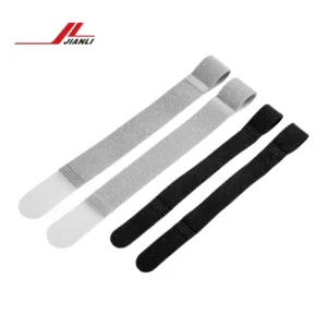 CHINEE High Quality Customized Logo Heat Resistant Self-Adhesive Hook and Loop Tape Cable Tie Roll Hook and Loop for Wire Management