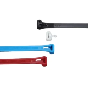 CHINEE High Quality Low Price Releasable Colors Reusable Plastic Nylon Cable Tie Strap Clamp