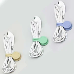 CHINEE High Quality Releasable Custom Logo Silicone Magnetic Cable Tie