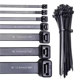 CHINEE High Quality Self locking Cable Ties Nylon 6plas Buckle Premium Nylon Cable Wire Ties Adjustable Cable Tie Nylon