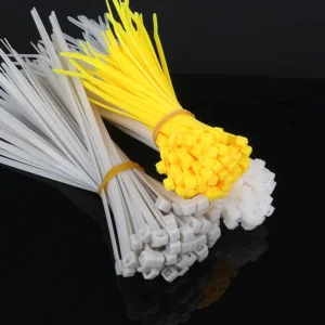 CHINEE High Quality Self locking Plastic Nylon Cable Ties Wire Zip Cable Tie Fastening Ring Multicolor 4.8*100mm Zip Tie