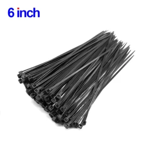 CHINEE High Quality Soft Portable Nylon PA66 Self Locking 4 Inch Fire Retardant Cable Tie with 40F to 185F Operating Temperature