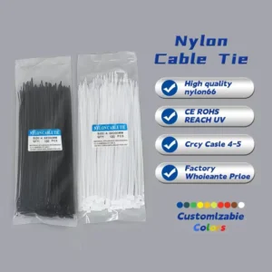 CHINEE High Strength Self Locking Nylon 66 Cable Ties Coloured Plastic Wrapping Tire Straps Zip Ties