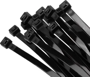 CHINEE High-Temperature Resistant Nylon Self-Locking Cable Ties 12*450mm 100pcs Per Pack 450mm Length Industrial