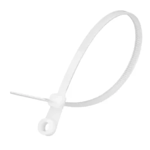 CHINEE Hot Selling Screw Mount Nylon Cable Ties Self Locking Fixed Head Round Hole Heavy Duty Durable Non Breaking Wire Fasteners