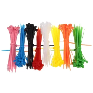 CHINEE JAGASL Factory Direct UV 7.6*350MM Nylon Wire Organizer Self Locking 250mm Length Colorful Zip Cable Ties for Indoor Outdoor Use