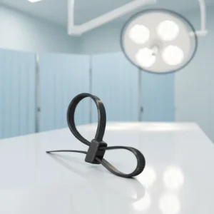 CHINEE Kableclip KL 7.87inch Heavy Duty Self locking Nylon Double Buckle Cable Ties for Home Appliance