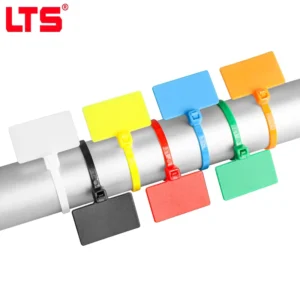 CHINEE Low-Temperature Resistant Nylon Marker Cable Tie 4*150mm Tough Tag Buckle for Cold Storage Wiring