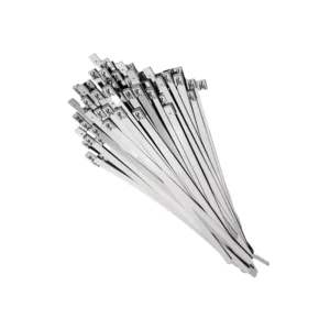 CHINEE Moisture Resistant Cable Ties Corrosion and Salt Spray Resistant Stainless Steel Zip Ties for Outdoor Projects
