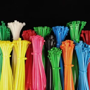 CHINEE Multi Color Cable Tie Nylon Cable Ties Zip Tie Wire Strap Manufacturer White Black Color
