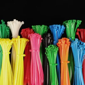 CHINEE Multi Color Cable Tie Nylon Cable Ties Zip Tie Wire Strap Manufacturer White Black Color