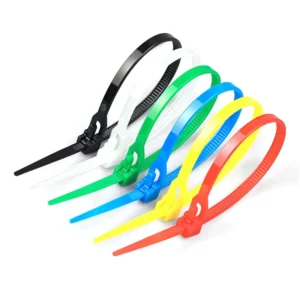 CHINEE Multi-Color Nylon Cable Ties 4x150mm Removable Reusable Releasable for Electrical Applications