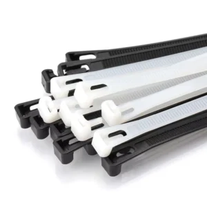 CHINEE Multi Purpose 8*300MM Nylon Zip Ties Strong Tensile Self Locking Cable 66 Nylon 300mm Releaseable Length